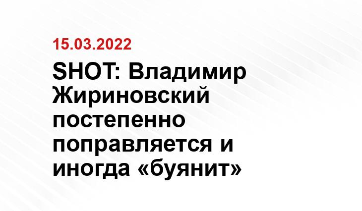 страница Владимира Жириновского «ВКонтакте»