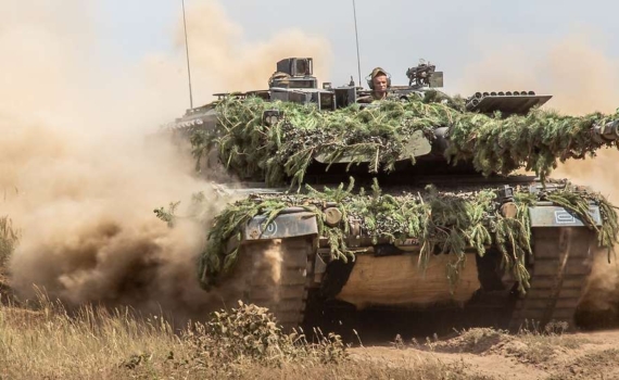 ВС РФ уничтожили на Южно-Донецком направлении восемь танков Leopard